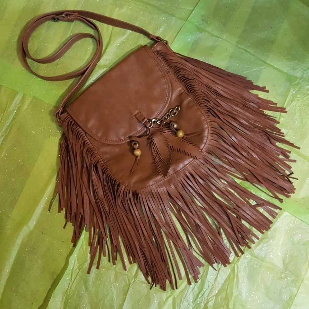 Madden Girl fringe crossbody bag